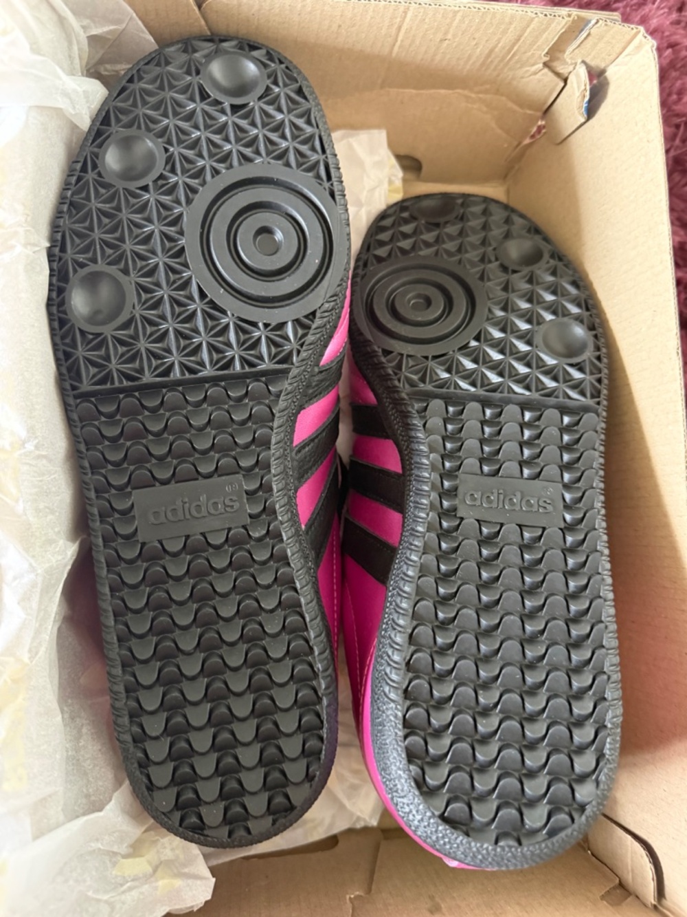 Adidas Metallic Fushia Samba LT - Picture 6 of 7